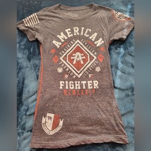 American fighter tshirt